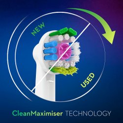 Oral-B 3D White CleanMaximiser Brstehoveder 2 stk.