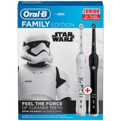 Oral-B Pro 2 2000 + Star Wars Junior Elektriska tandborstar Duo