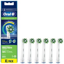 Oral-B 6 stk. CrossAction Brstehoveder CleanMaximiser