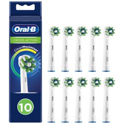 10 stk. Oral-B CrossAction CleanMaximiser brstehoder