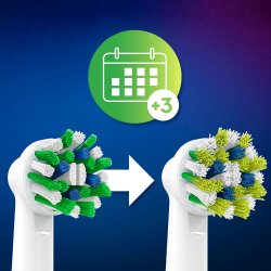 10 stk. Oral-B CrossAction CleanMaximiser brstehoder