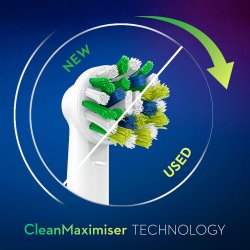 10 stk. Oral-B CrossAction CleanMaximiser brstehoder