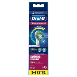 4 st. Oral-B CleanMaximiser Floss Action Borsthuvuden - 3+1