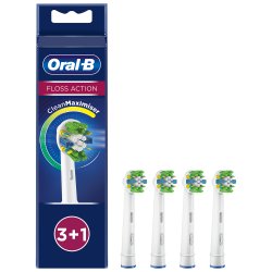 4 st. Oral-B CleanMaximiser Floss Action Borsthuvuden - 3+1