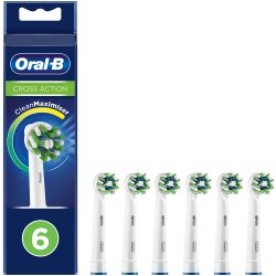Oral-B CrossAction 6 stk. Brstehoveder CleanMaximiser