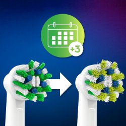 9 st. Oral-B CleanMaximiser CrossAction borsthuvuden