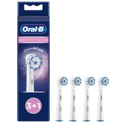 Oral-B Sensitive Clean &amp; Care Tandbrstehoveder 4 stk.