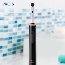 Oral-B Pro 3 3000 El-tandbrste PureClean Black