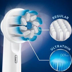 Oral-B 12 st. Knsliga rena borsthuvuden