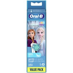 Oral-B Frosne brstehoder for barn 4 stk.