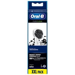 8 stk. Oral-B Brstehoder PureClean Charcoal