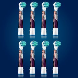 8 st. Frysta Oral-B Disney-borsthuvuden fr barn