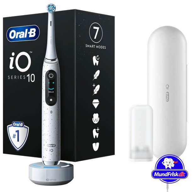 Oral-B iO shkhammasharja Series 10 Stardust White