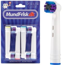 Regular Clean Brstehoveder Til Oral-B Precision Kompatible