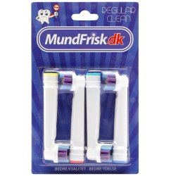 Regular Clean Brstehoveder Til Oral-B Precision Kompatible