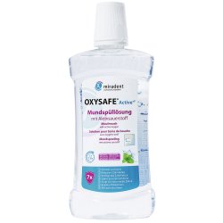 Miradent Munnvann Oxysafe Active +F 500 ml