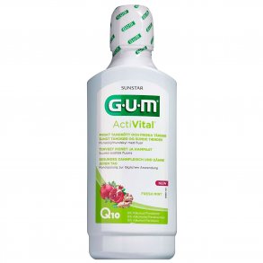 GUM ActiVital Q10 munnvann med antioksidanter 500 ml