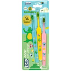 TePe Barnetannbrster 3 stk. Mini Extra Soft 0-3 r