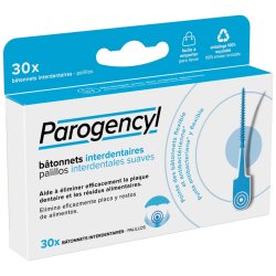 Parogencyl Interdental Soft Sticks 30 pcs. Gummi tannpirkere