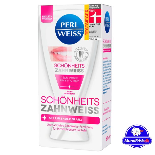 Zahnaufhellung Zahnpasta Perlweiss Beauty Whitening