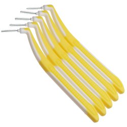 Pesitro Mellemrumsbrster Vinkel 0.6 mm. GUL