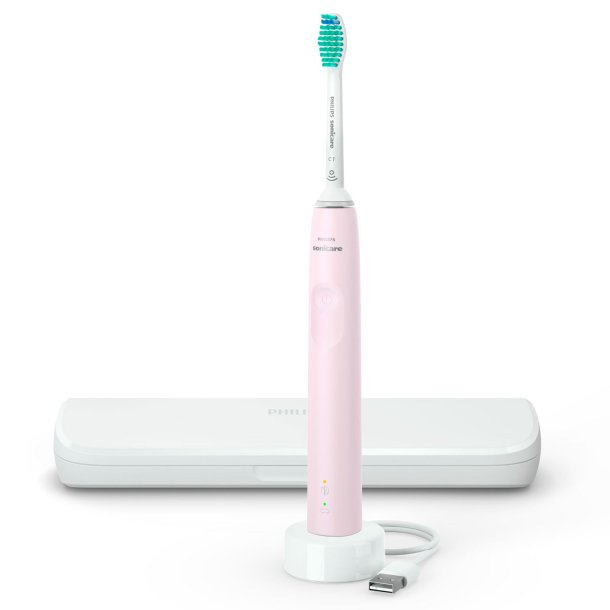 Philips Sonicare elektrisk tannbrste PINK ProtectiveClean 3100 + etui