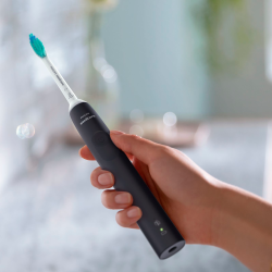 Philips Sonicare DUO 2 stk. El-tandbrster Sort + Pink 3100 DailyClean