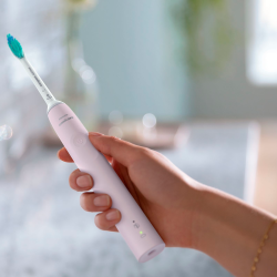 Philips Sonicare DUO 2 stk. El-tandbrster Sort + Pink 3100 DailyClean