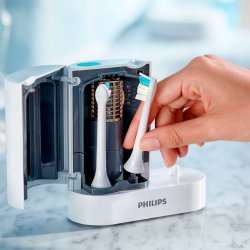 Philips UV-sanitizer Sterilisering af Sonicare Brstehoveder