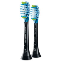 Philips Sonicare BLACK C3 Premium Plaque Defence Børstehoder 2 stk.