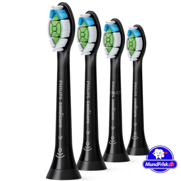 Philips Sonicare Black W2 OptimalWhite DiamondClean B&uuml;rstenk&ouml;pfe 4 Stk.