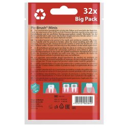 Interdentalborstar 32 st. MIRADENT Pic- Brush Minis 0,5 mm ISO 2