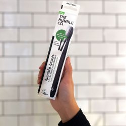 Vxtbaserad tandborste + 3 utbytbara huvuden Humble Co. SOFT