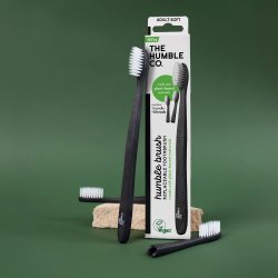 Vxtbaserad tandborste + 3 utbytbara huvuden Humble Co. SOFT