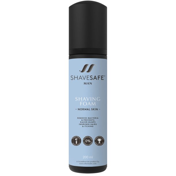 ShaveSafe Rasierschaum MEN Normale Haut 200 ml.