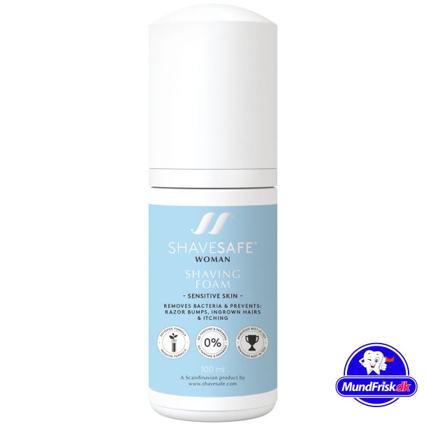 ShaveSafe Barberskum Woman Sensitive Skin 100 ml.
