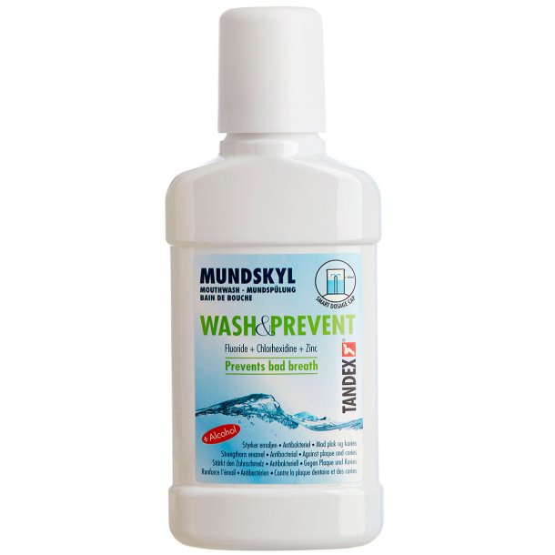 Munvatten Tandex Wash &amp; Prevent + Zink 250 ml
