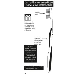 Hrde Tandbrster 2 stk. ACTIVE Oral Care Smokers