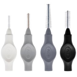 Tandex Flexi ULTRASOFT Mellemrumsbrster 0.80 mm ISO 4 DARK Grey