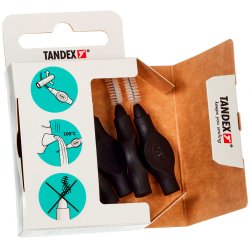 Tandex Flexi ULTRASOFT Gapborstar 1,0 mm ISO 5 SVART