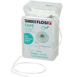 Tandex Flosi Tape Tandtrd Vokset 25 mtr