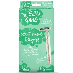 Plantebaserede Engangsskrabere The Eco Gang 5 stk.
