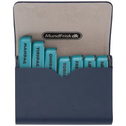 Ukentlig dosering Pilleboks MouthFresh Pillemappe 7 Pillebokser