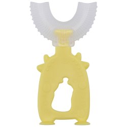 Barnetannbrste U-formet Silikonbrste 2-4 r Animal