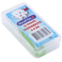 Brnetandbrste U-formet Silikonebrste 4-8 r RILLER