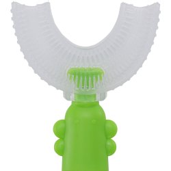 Brnetandbrste U-formet Silikonebrste 4-8 r RILLER