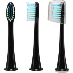 8 stk. Sorte Brstehoveder Philips SoniCare Kompatible
