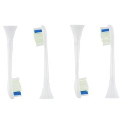 Safe Clean brstehoder uten metall Philips Sonicare-kompatibel 4 stk.