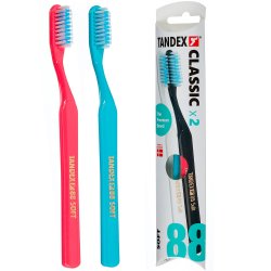 TANDEX Tandborstar 2 st. Tandex 88 Soft