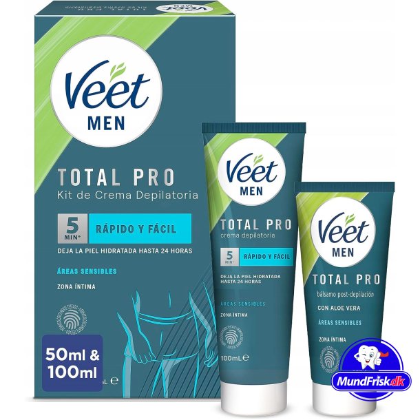Veet MEN Total Pro Kit Intim Hrfjerningsst